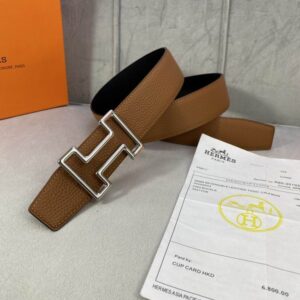 Hermes belt 38mmX100 125cm 8L (178) 3204384