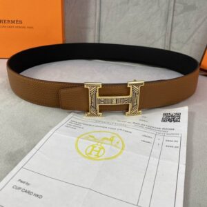 Hermes belt 38mmX100 125cm 8L (74) 3204242
