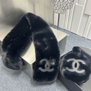 Chanel Scarf earmuff dx (178) 3302156