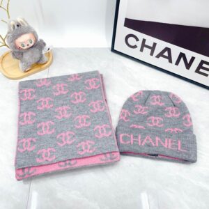 Chanel scarf hat dx (642) 3293213
