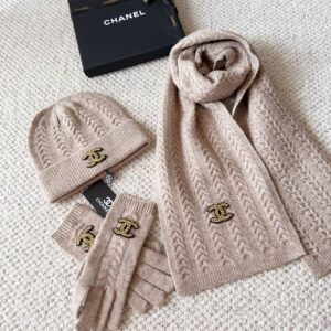 Chanel Scarf Hat Gloves (152) 3516254