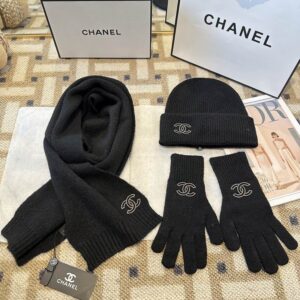 Chanel Scarf Hat Gloves (19) 3516144