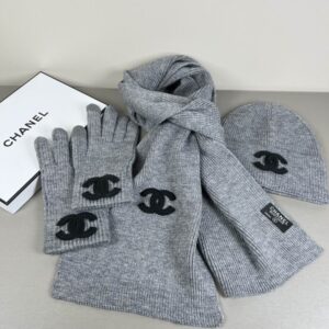Chanel Scarf Hat Gloves (313) 3480130