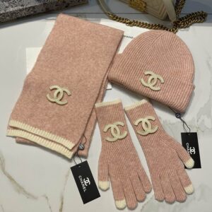 Chanel Scarf Hat Gloves (36) 3422294
