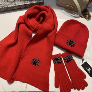 Chanel Scarf Hat Gloves (47) 3422302