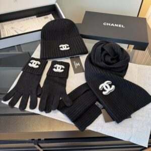 Chanel Scarf Hat Gloves (53) 3422308