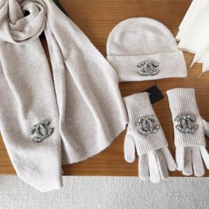 Chanel Scarf Hat Gloves (71) 3516193
