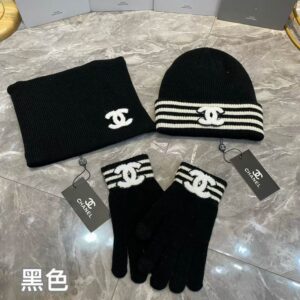 Chanel scarf hat gloves (7) 3422269