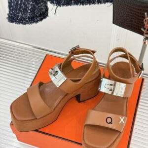 New Collection Hermes Shoes 097 3 Hermes sz35 40 3CM JX10005 2702144