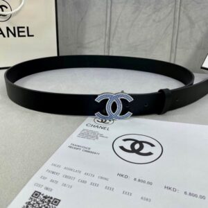 Chanel belt 30mmX90 115cm 8L (18) 3488612