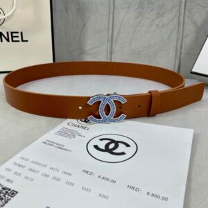 Chanel belt 30mmX90 115cm 8L (34) 3488596
